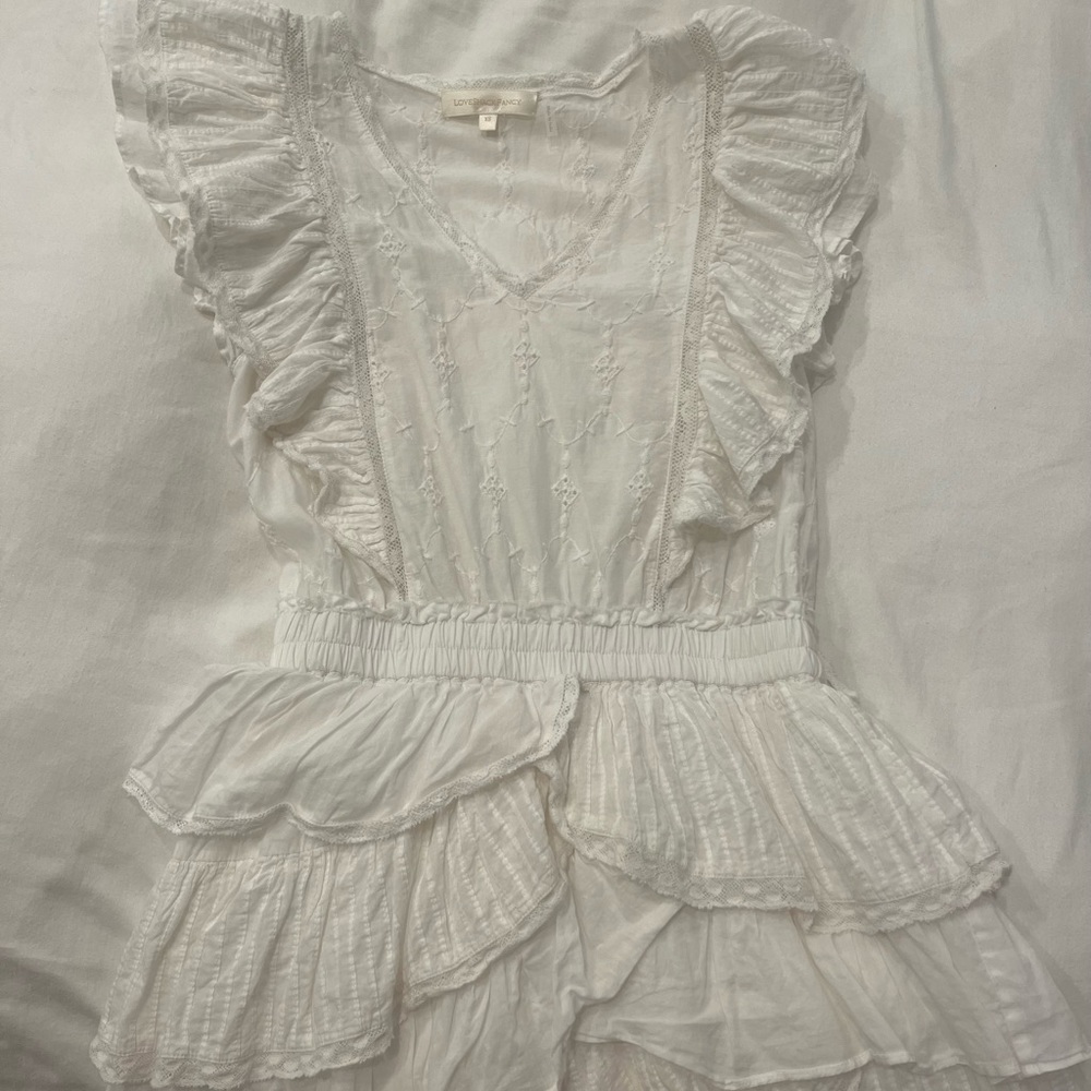 Love shack fancy mini dress